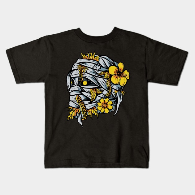 in bloom Kids T-Shirt by PlasticGhost